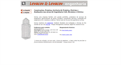 Desktop Screenshot of levacov.eng.br